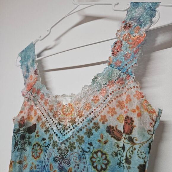 Butterflies By Claire Pettibone Tank Top Size Small - Picture 2 of 6